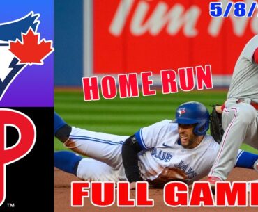 Blue Jays vs Phillies May 08, 2024 FULL GAME Highlights | MLB Highlights | 2024 MLB Season