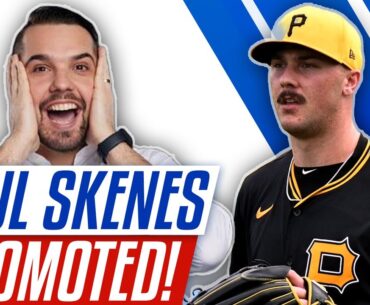 Pirates Promoting TOP PROSPECT Paul Skenes! Rankings Risers & Fallers! | Fantasy Baseball Advice