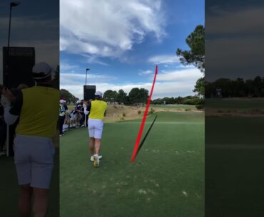 Sergio Garcia’s Superb Tee Shot at Liv Golf Adelaide