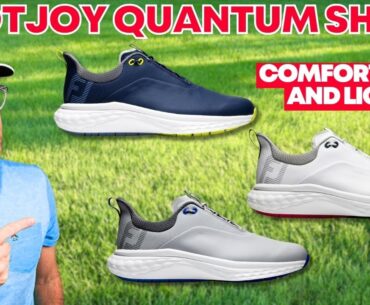 FootJoy Quantum Golf Shoe Review: Lightweight & Stylish