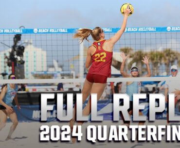 USC vs. Loyola Marymount: 2024 NCAA beach volleyball quarterfinals | FULL REPLAY
