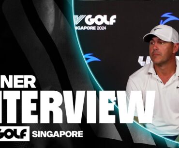 WINNER INTERVIEW: Brooks Using Win As Prep For Next Major | LIV Golf Singapore