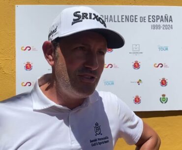 Alfredo García Heredia Entrevista Viernes Challenge de España en el Real Club Sevilla Golf