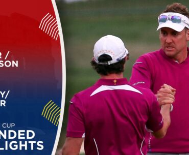 Rory McIlroy & Ian Poulter vs Jason Dufner & Zach Johnson | Extended Highlights | 2012 Ryder Cup