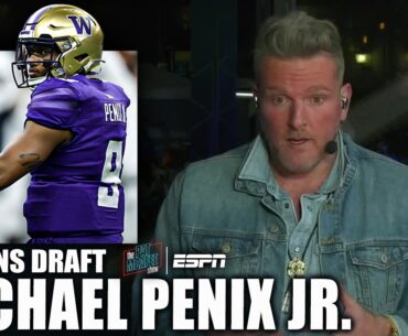 Michael Penix Jr. drafted by the Falcons at No. 8 | Pat McAfee Draft Spectacular