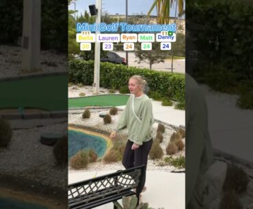 Hole 10 Part 1 | Mini Golf Season 4 Tournament #9 #minigolf