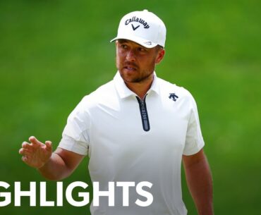 Xander Schauffele extends lead to four | Round 2 | Wells Fargo Championship | 2024