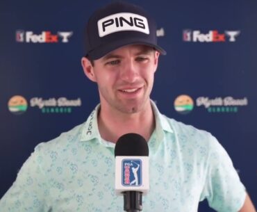 Alex Smalley Friday Flash Interview 2024  Myrtle Beach Classic ©️ PGA Tour