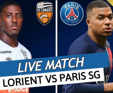 🔴🔵 LORIENT - PSG LIVE / 🔥ALLEZ PARIS! / 🚨🎉PEUT ETRE LE MATCH DU TITRE! MBAPPE BUTEUR? / LIGUE 1