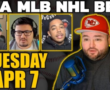 Live Bets With Kyle Kirms NBA MLB NHL Picks Tuesday May 7