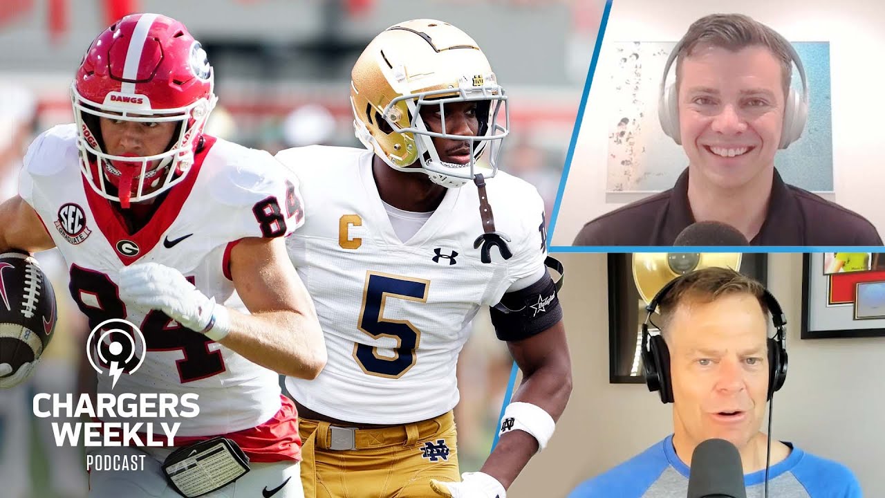 Reacting To Chargers 2024 Draft Class LA Chargers FOGOLF FOLLOW GOLF