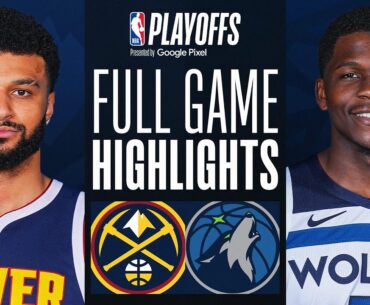 #2 NUGGETS at #3 TIMBERWOLVES | FULL GAME 3 HIGHLIGHTS | May 10, 2024