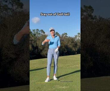 Do NOT go to (golf) jail! #unstuck #golf #golfswing #golftips #golfinstructor #coachcarolin #golf