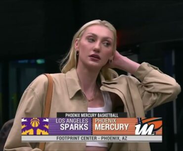 Cameron Brink Highlights In Los Angeles Sparks Win vs Phoenix Mercury