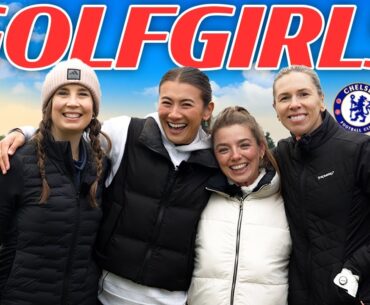 GOLF GIRLS SCRAMBLE ft. Ex England Goal Keeper  ⛳⚽ | Golf Girls Episode 16