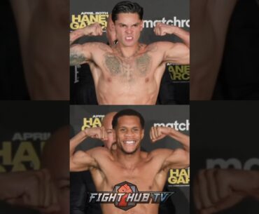 Devin Haney vs Ryan Garcia | Weigh In & FINAL face off