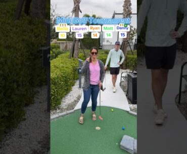 Hole 6 Part 1 | Mini Golf Season 4 Tournament #9 #minigolf