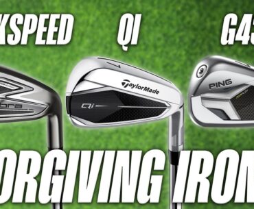 I test some of the BEST game improvement (FORGIVING) irons!