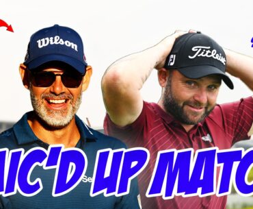 Pro Golfers Mic’d Up | Sullivan VS Waring in Singapore