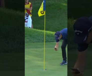BRILLIANT moment playing partner takes photo of unlucky miss! 😂