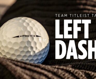 Under the Cover of Pro V1x Left Dash with Titleist Golf Ball R&D