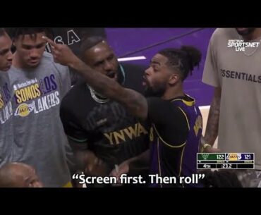 D'Angelo Russell Creates His Own Play For The Game Winner