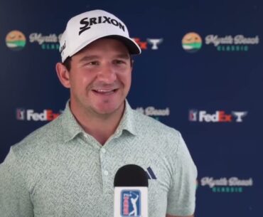 Alejandro Tosti Thursday Flash Interview 2024 Myrtle Beach Classic ©️ PGA Tour