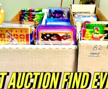 I PAID $90 FOR THIS LOADED SPORTS CARDS COLLECTION FROM HIBID!
