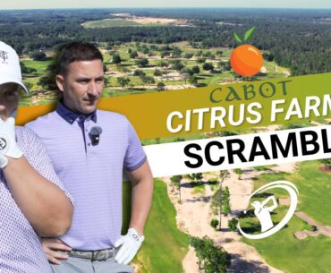 NEW CABOT CITRUS FARMS SCRAMBLE COURSE RECORD // The best new golf destination in North America?