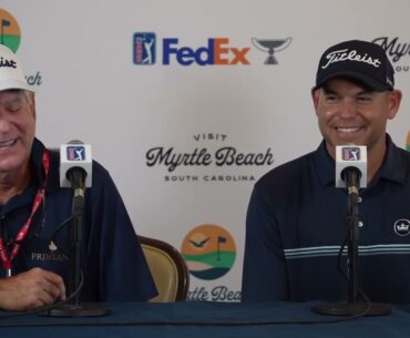 Bill and Jay Haas Wednesday Press Conference 2024 Myrtle Beach Classic ©️ PGA Tour