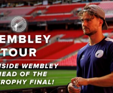 BTS as The Heed tour Wembley! 🤩🎬 | FA Trophy Final 2024
