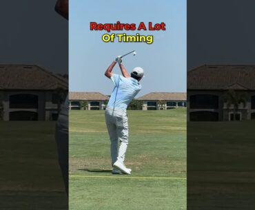 Cross Handed Golf Swing (My Opinion) #golftechnique #golfersdoingthings #golfskill #golftips