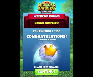 Golf Clash, Prizechest Opening - Gold*3 - Mexican Valley Tournament!