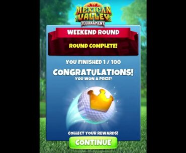 Golf Clash, Prizechest Opening - Gold*3 - Mexican Valley Tournament!
