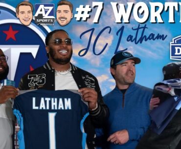 Titans Draft Reaction: Was JC Latham actually worth the 7th overall pick in the 2024 NFL Draft?