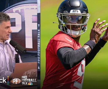 How Falcons' Michael Penix Jr. navigates dynamic with Kirk Cousins | Pro Football Talk | NFL on NBC