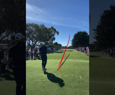 Tyrell Hatton Epic Tee Shot on the 11th Hole at Liv Golf Adelaide