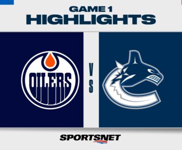 NHL Game 1 Highlights | Oilers vs. Canucks - May 8, 2024