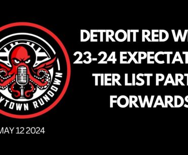DETROIT RED WINGS 23-24 EXPECTATIONS TIER LIST PART 2: FORWARDS