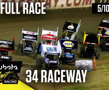 FULL RACE: Kubota High Limit Racing at 34 Raceway 5/10/2024