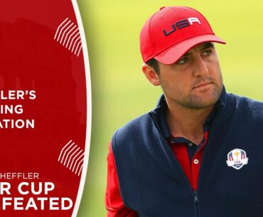 Scottie Scheffler | Undefeated | 2020 Ryder Cup