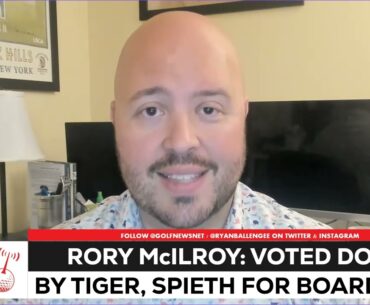 Rory McIlroy denied PGA Tour board seat by Tiger Woods, Jordan Spieth