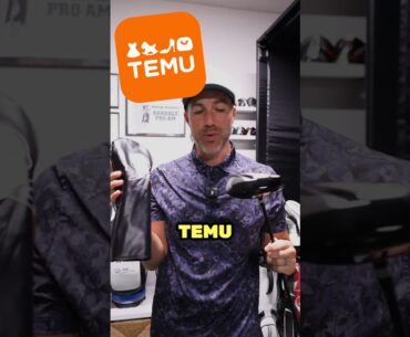 Buying a $140 DRIVER off TEMU! #golfclubs #golf #temu