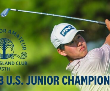 2023 U.S. Junior Amateur Championship Final: Bryan Kim vs. Joshua Bai | Full Broadcast