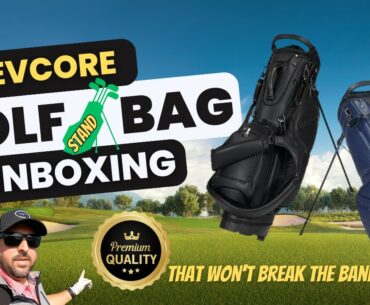 Premium Golf Bag At Not So Premium Price! RevCore Golf Stand Bag Unboxing