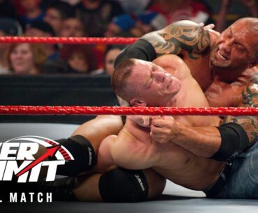 FULL MATCH: John Cena vs. Batista — WWE Title "I Quit" Match: Over the Limit 2010