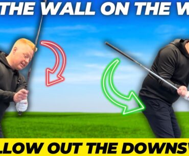 The EASY Way to Shallow the Golf Club in the Downswing | Golf Tips