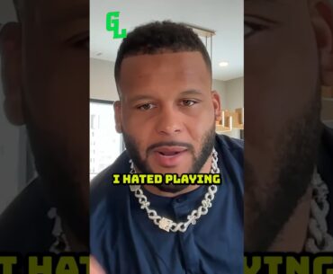 Aaron Donald HATED Playing Jason Kelce & The Eagles