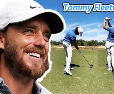 Tommy Fleetwood トミー・フリートウッド イングランドの男子ゴルフ スローモーションスイング!!!
