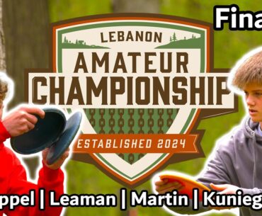 Lebanon Amateur Championship | Final Back 9 | Appel, Leaman, Martin, Kuniegel